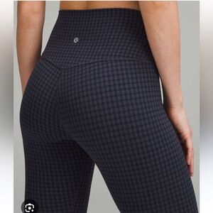Lululemon Align High Rise 28 in size 10 Houndstooth Leggings